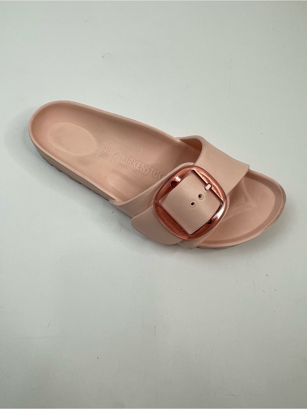 Birkenstock Madrid Big Buckle EVA Light Rose Pink - Foam Footbed Sandals EU 40
